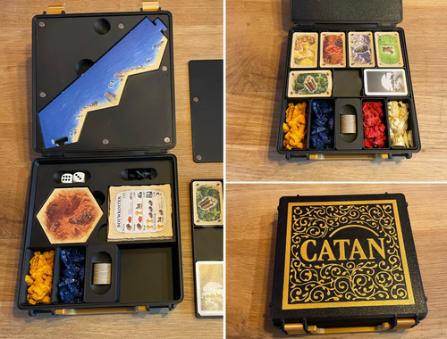 Caja organizadora Catan (4 jugadores)