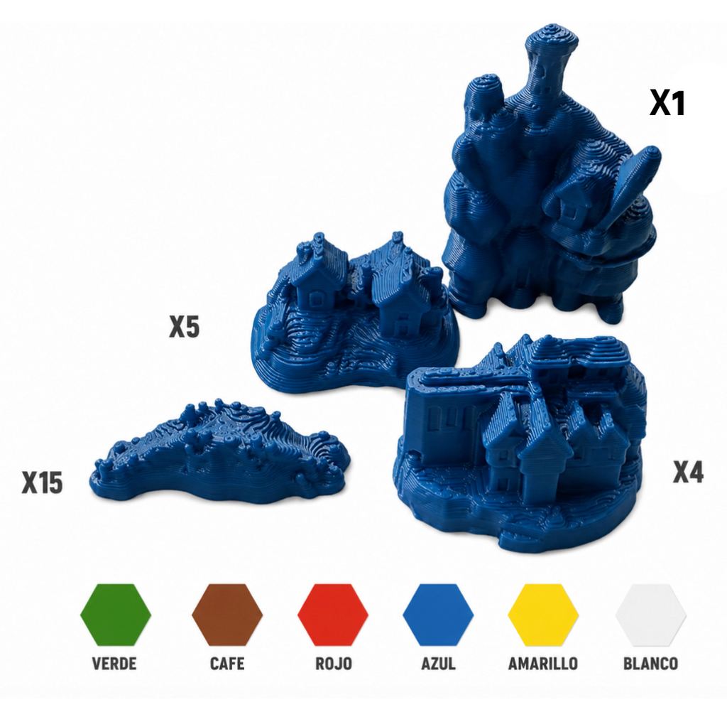 Repuesto de piezas para Catan