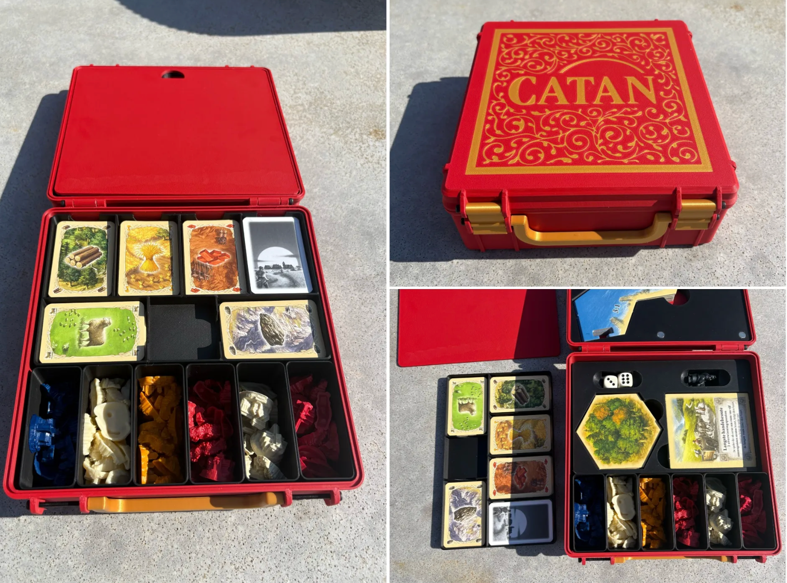Caja organizadora Catan (6 jugadores)